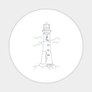 Summer Light House Magnet